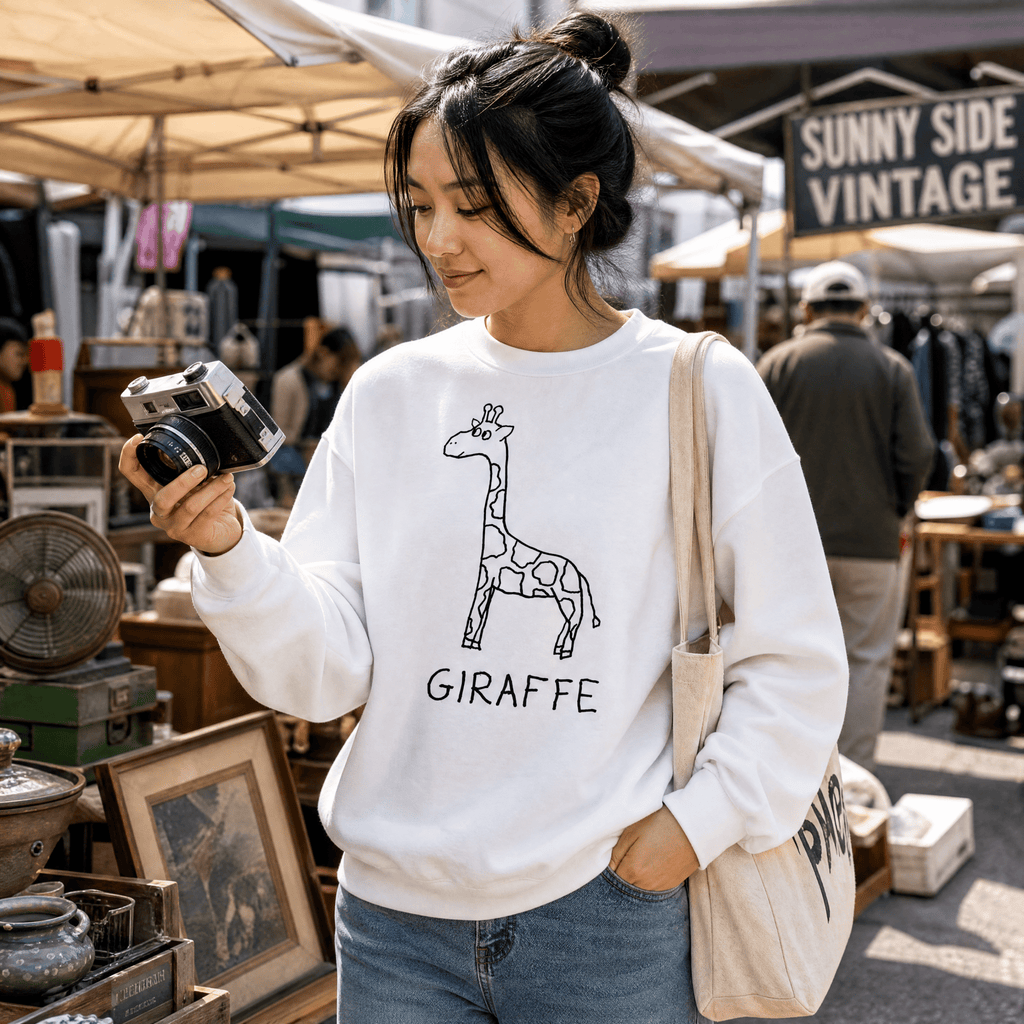 Giraffe - Crewneck Sweatshirt