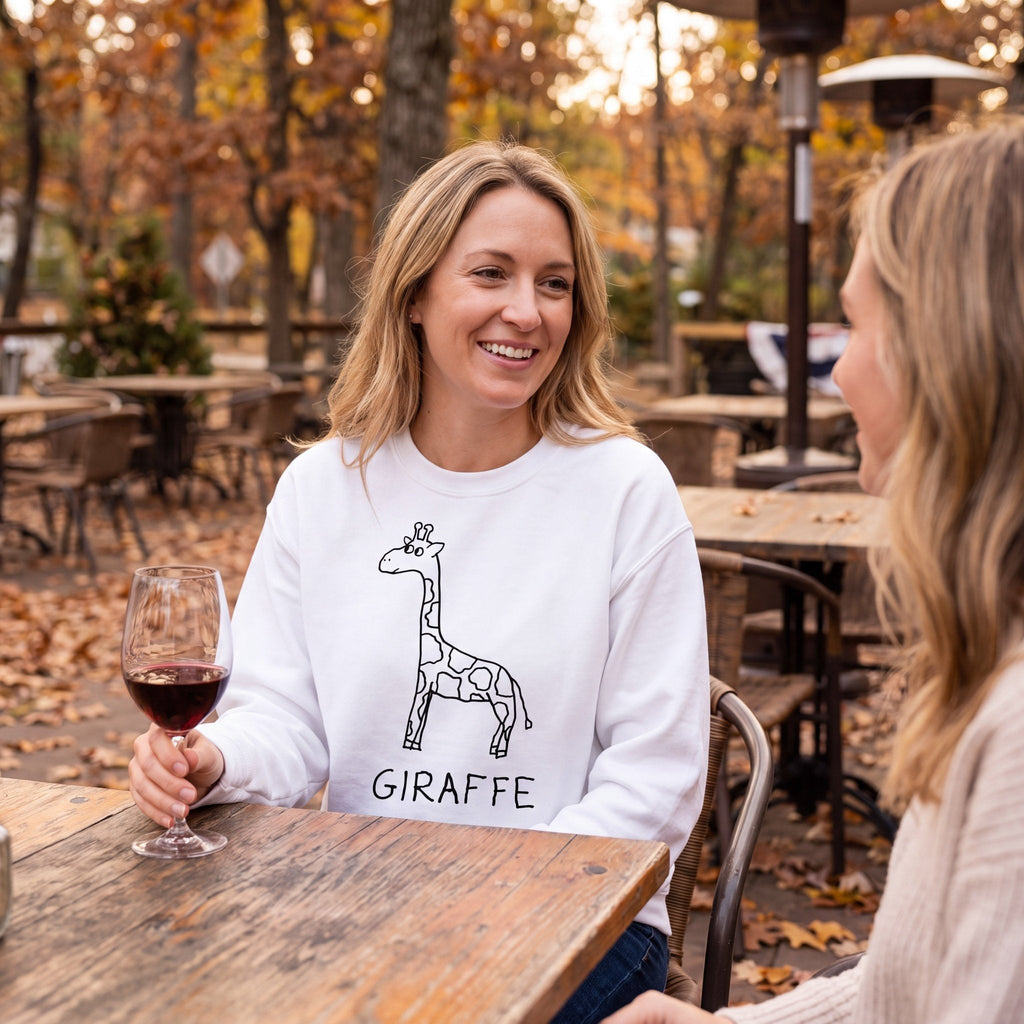 Giraffe - Crewneck Sweatshirt