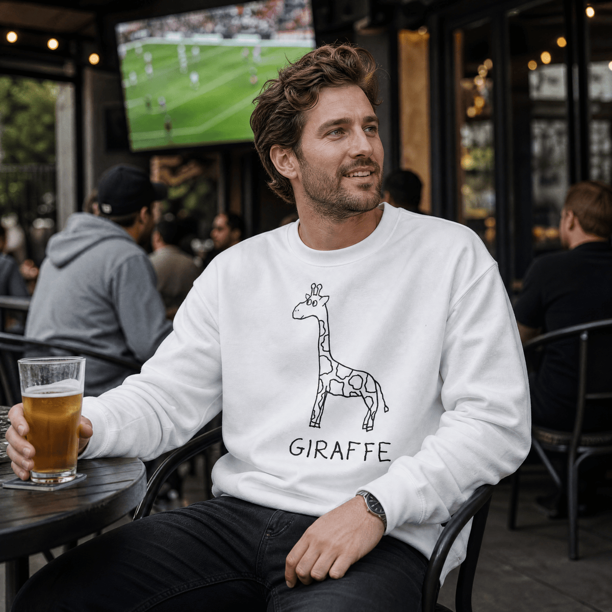 Giraffe - Crewneck Sweatshirt