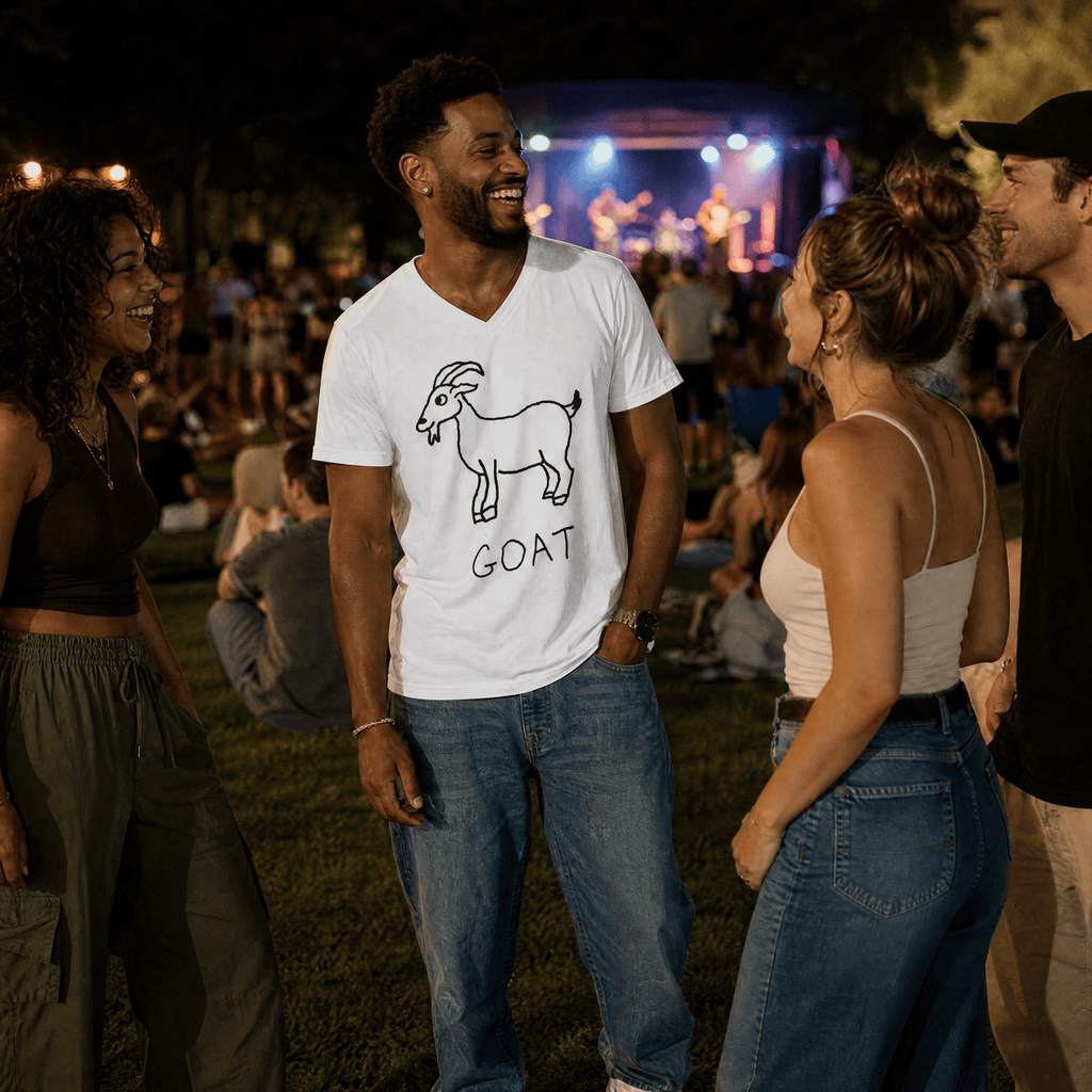 Goat - V-neck Tee