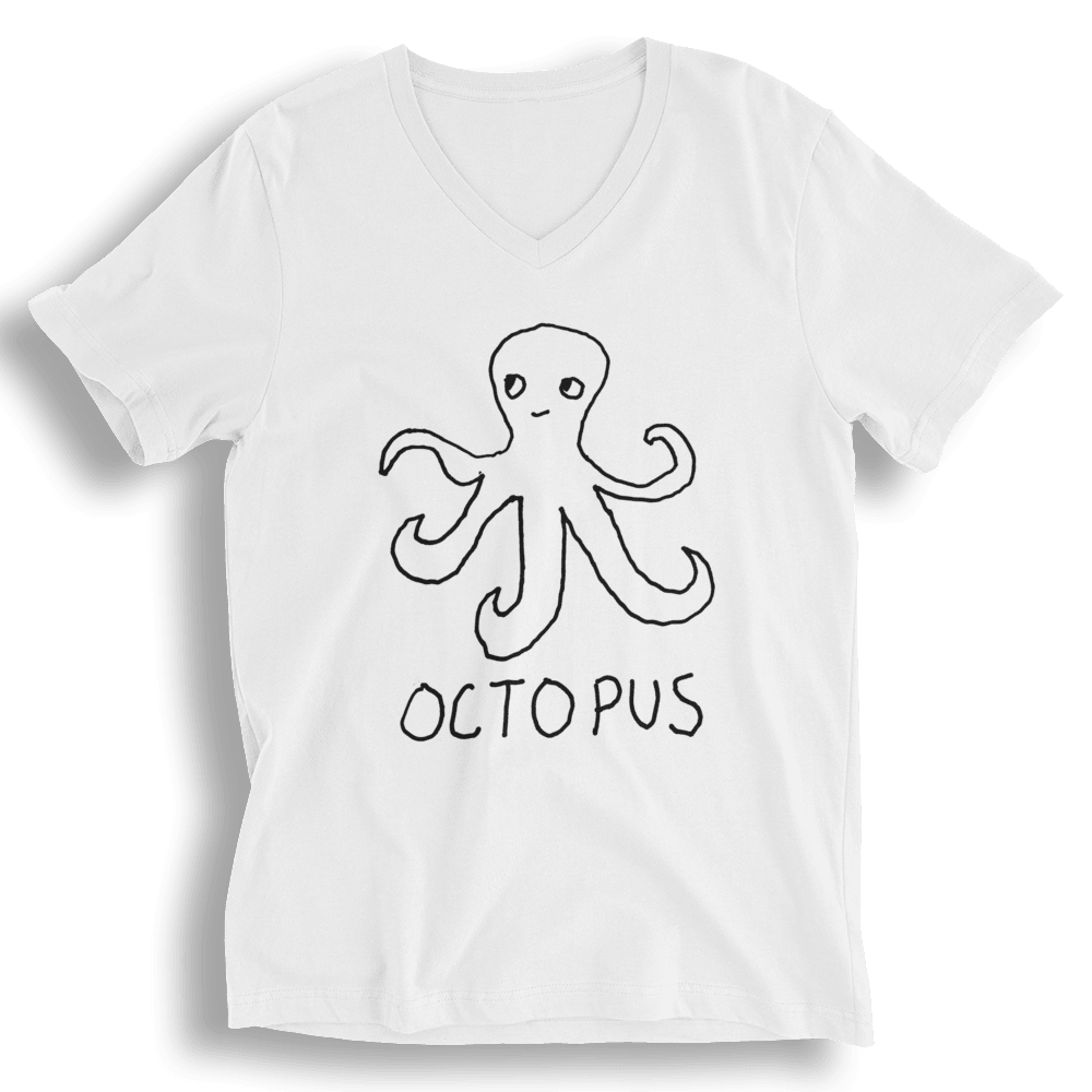Octopus - V-neck Tee