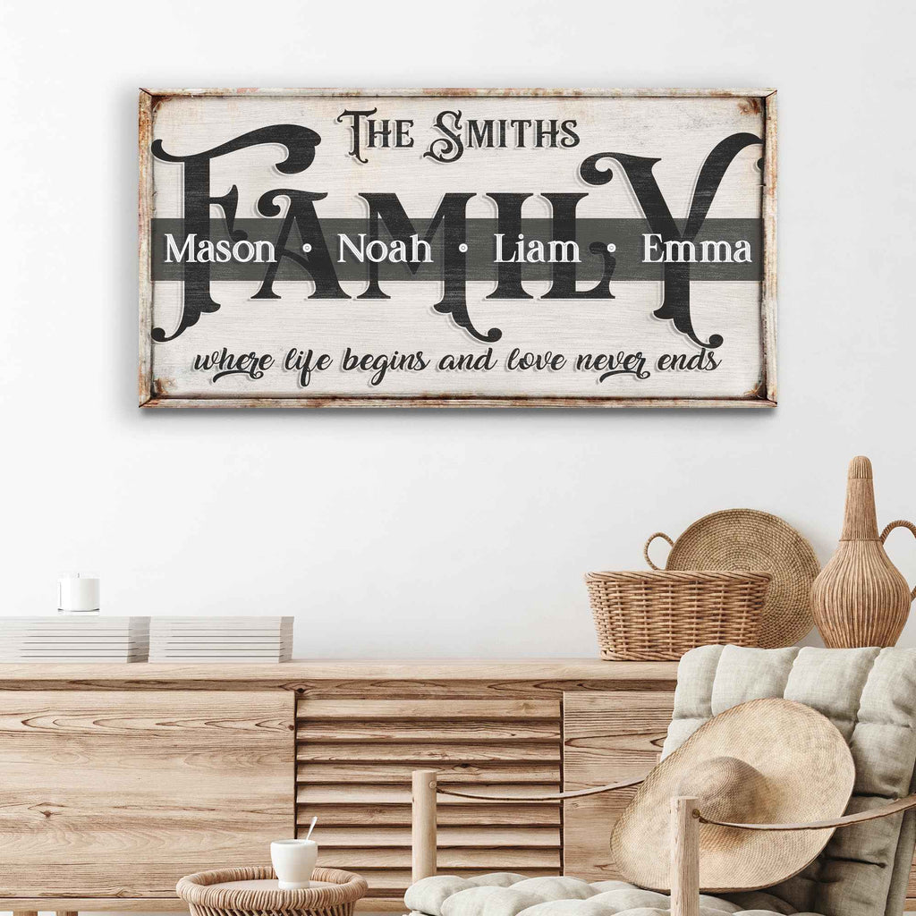 Family Sign XXIII