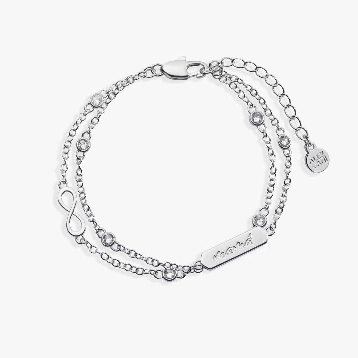 Mamá Infinity Chain Double Strand Bracelet