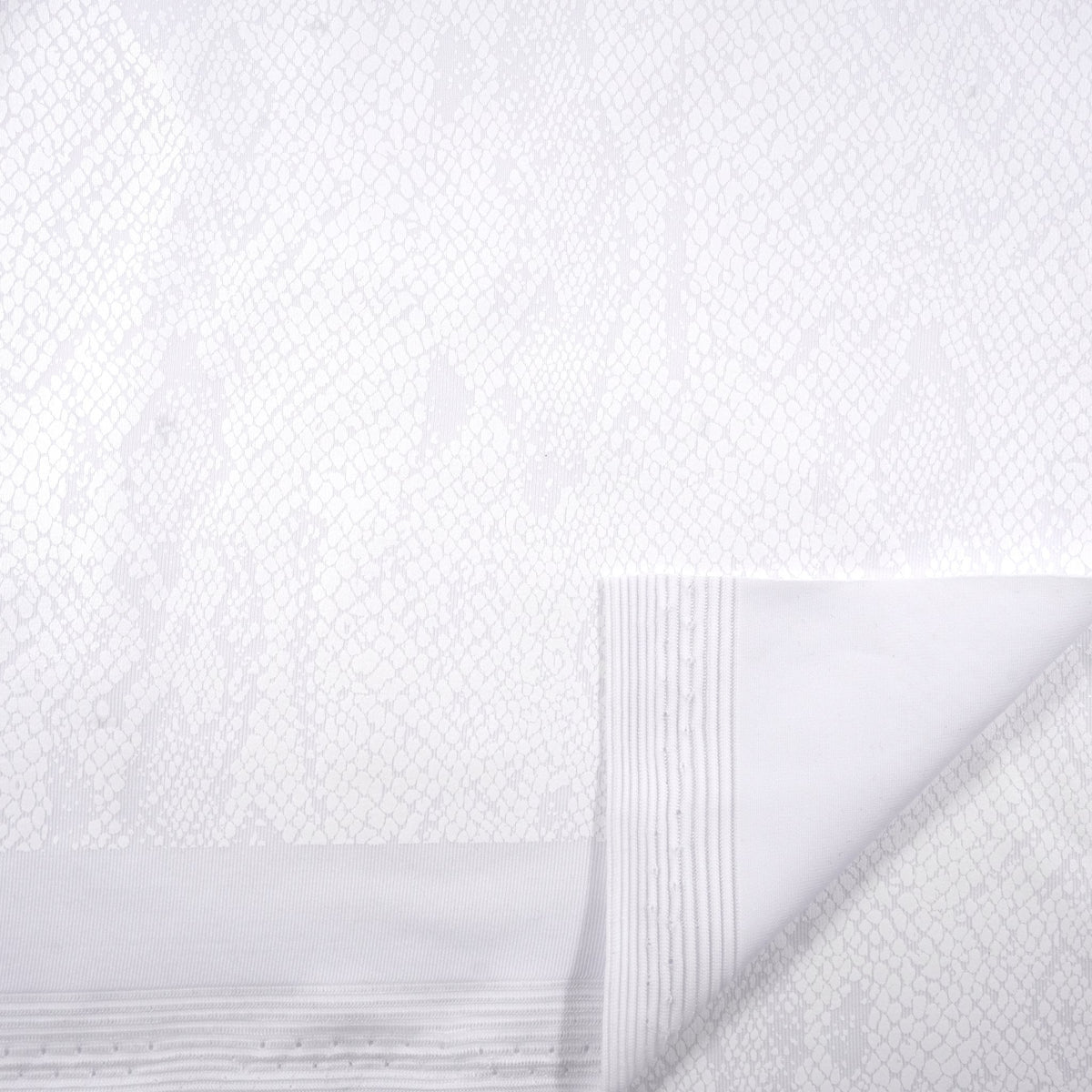 Medusa Snake Skin Foil Printed Spandex Fabric | Blue Moon Fabrics