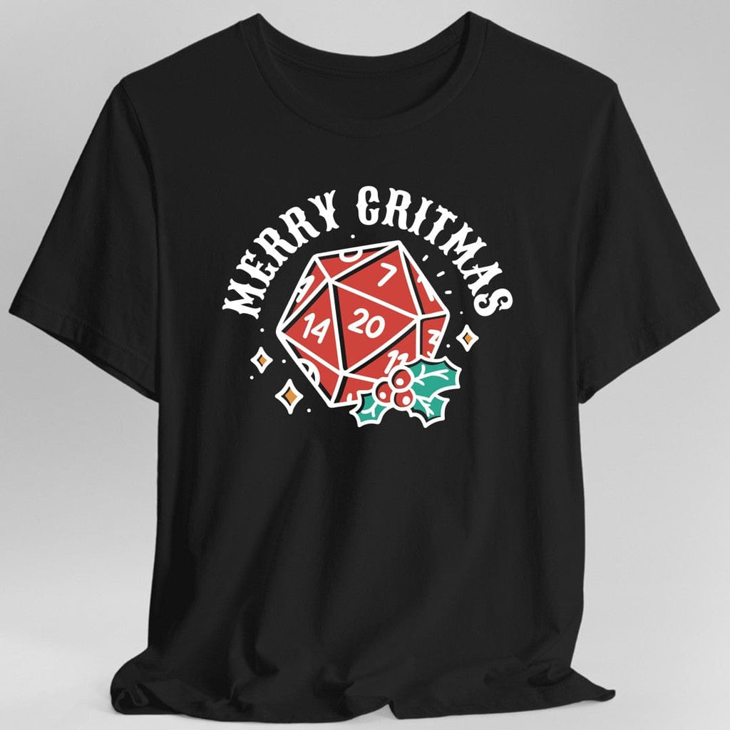 Merry Critmas D20 T-shirt