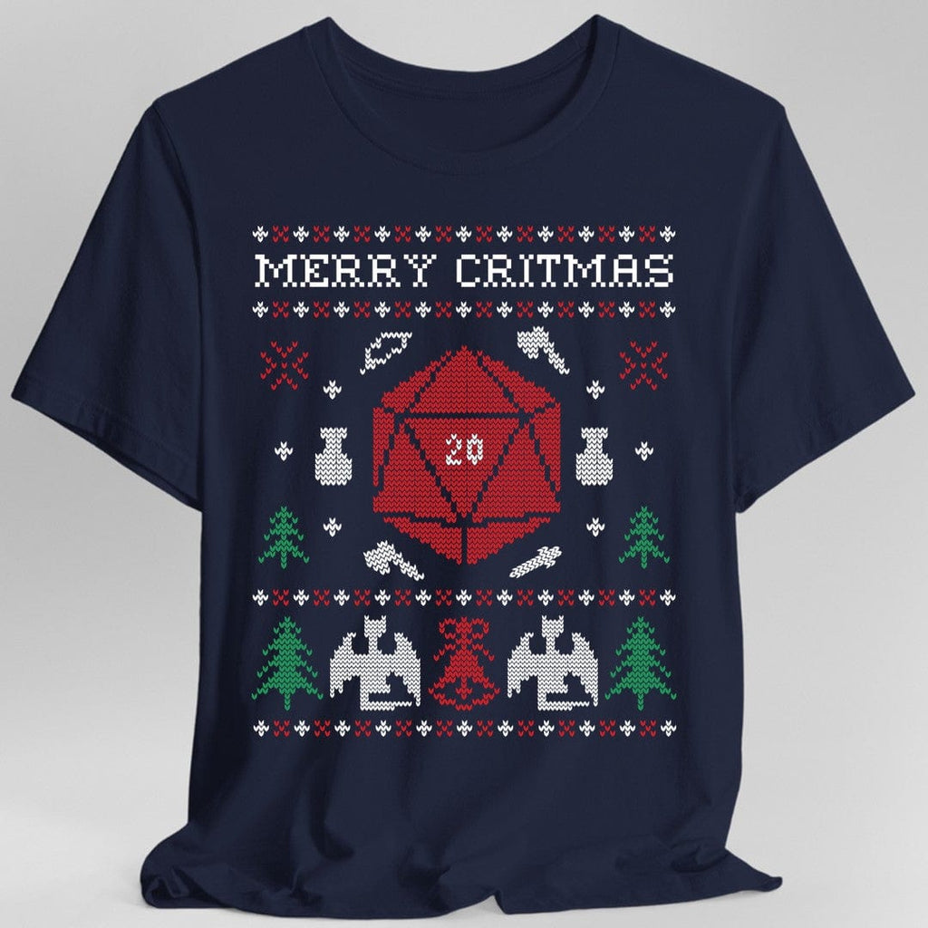 Merry Critmas Ugly Sweater T-shirt