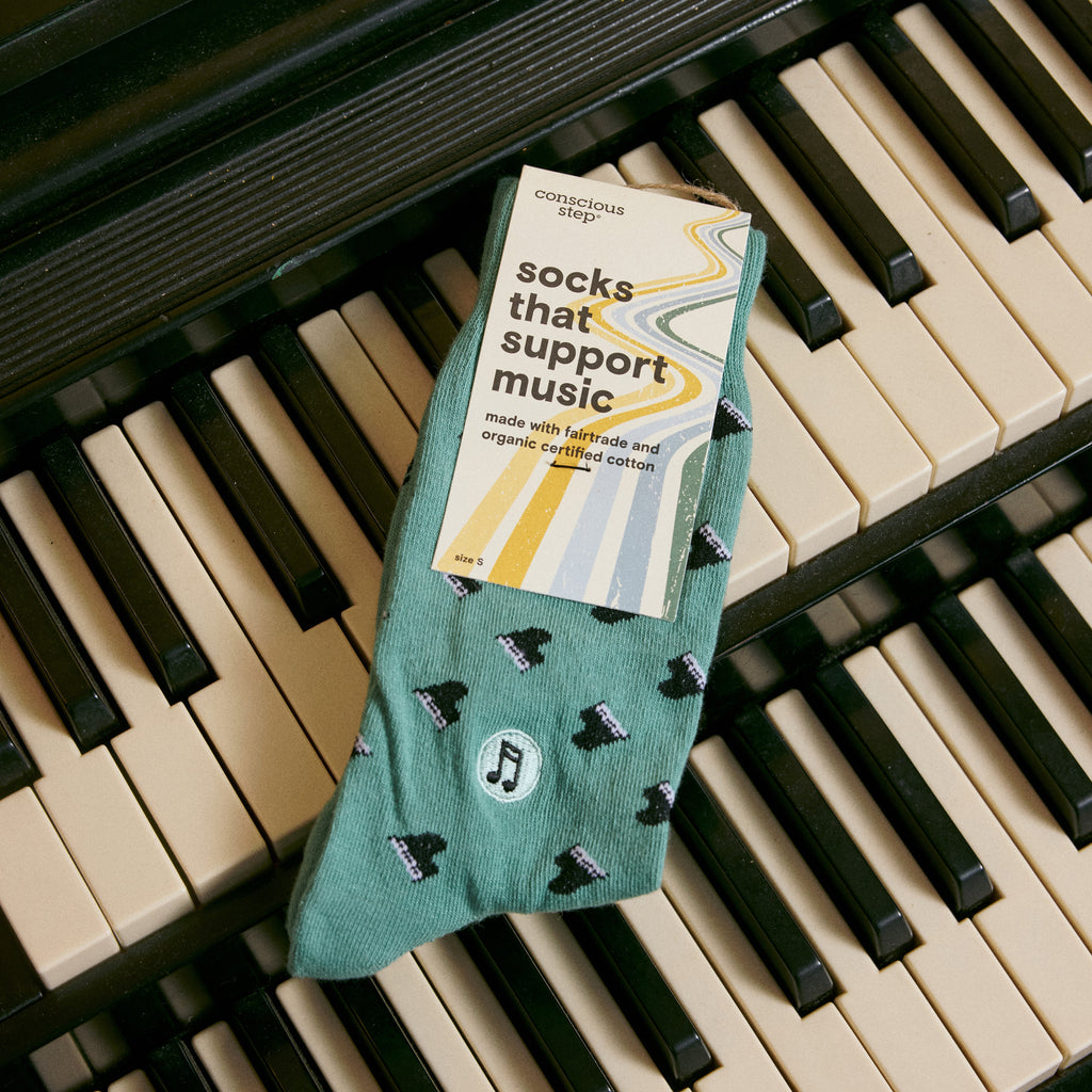 Socks that Support Music