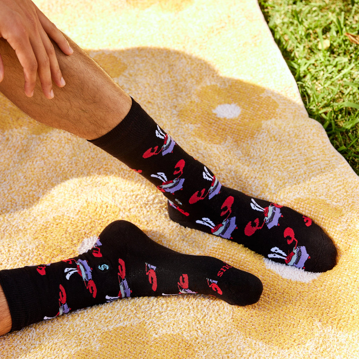Mr. Krabs Socks that Protect Oceans