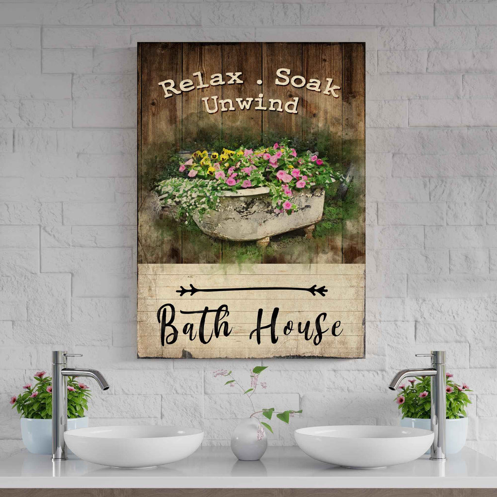 Relax Soak Unwind Sign VII