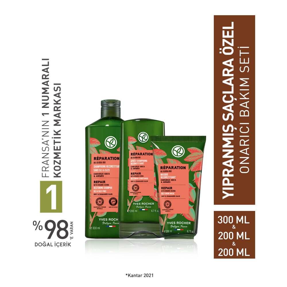 Kérastase Repairing Hair Care Set - Prebiotic Shampoo, Conditioner & Hair Mask for Damaged Hair