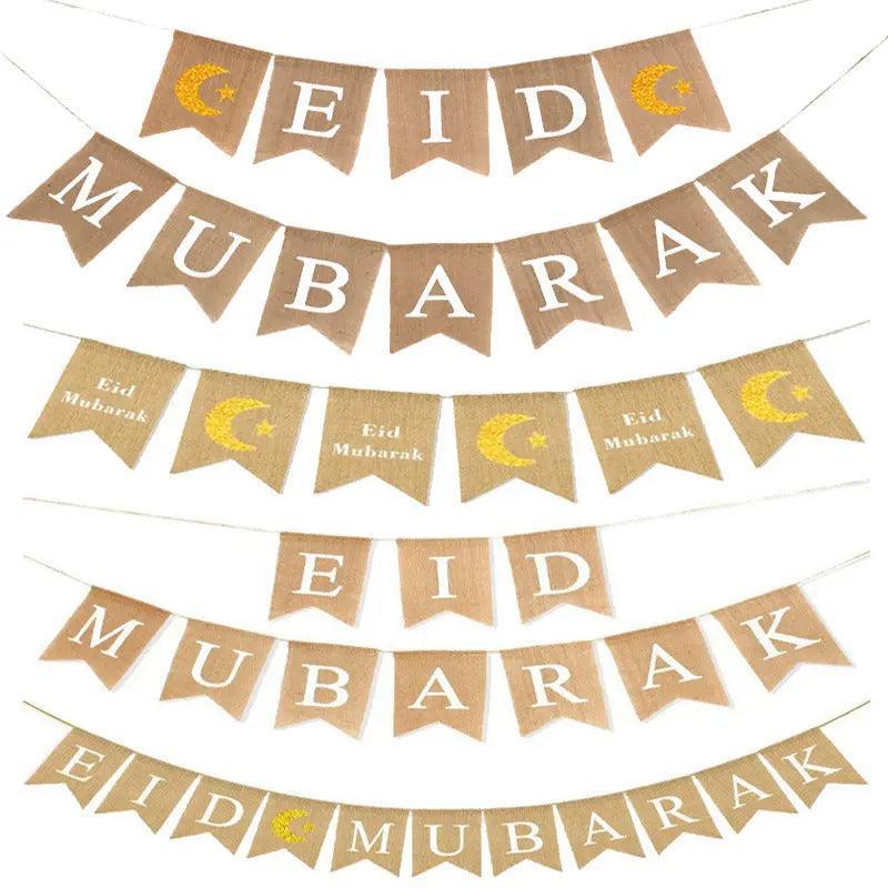 EID MUBARAK Party Decorative Banner(MR026)