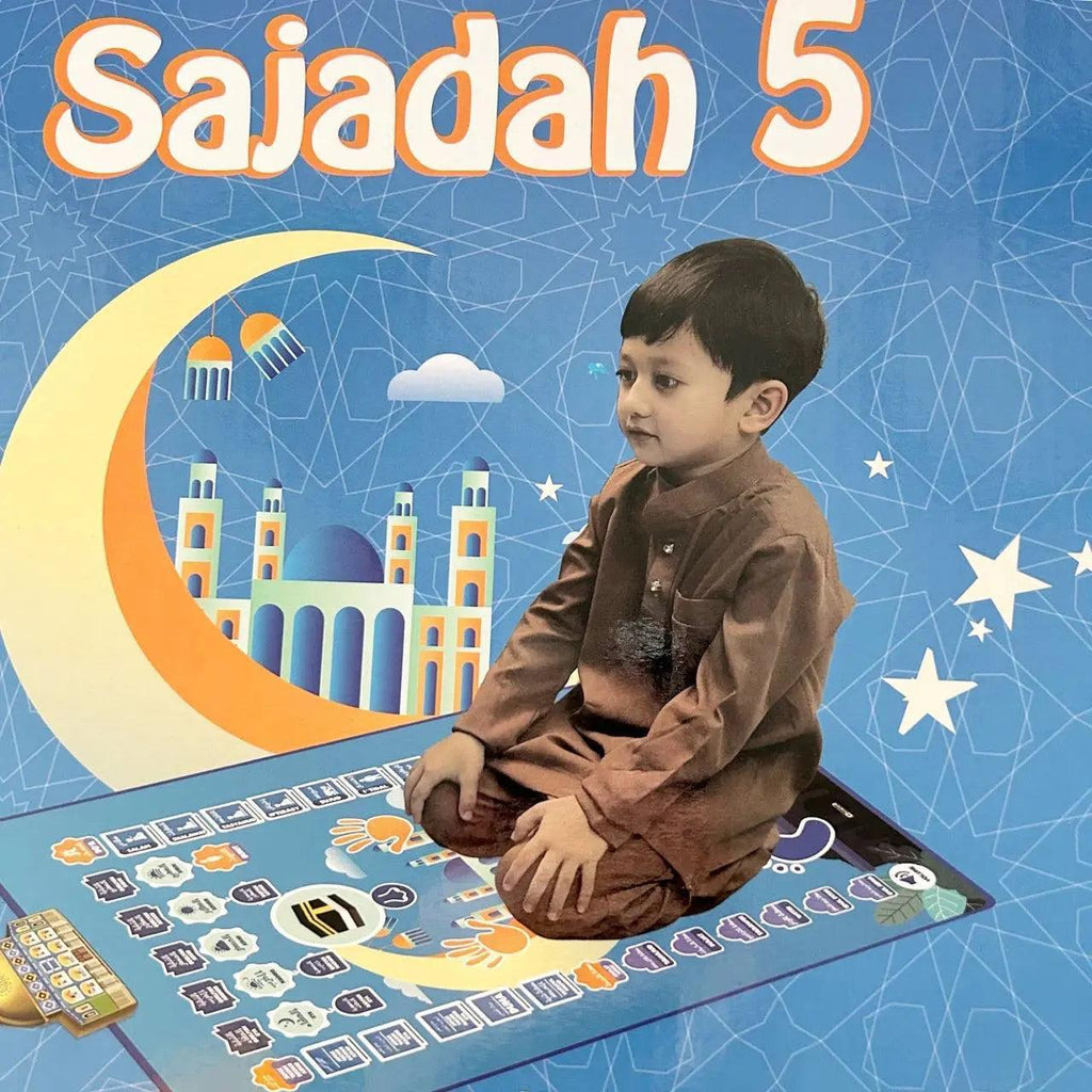 Electronic Interactive Children Prayer Mat, Muslim Kids Educational Prayer Mat (MR032)