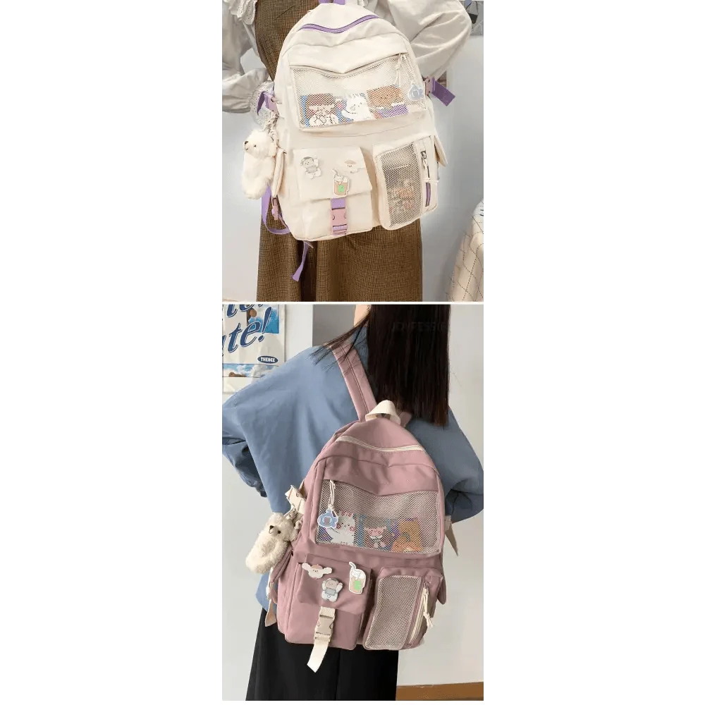 New Elegant Waterproof Backpack For Ladies And Women Cute Student Bookbag/Trevel Bag for Teenager Girls