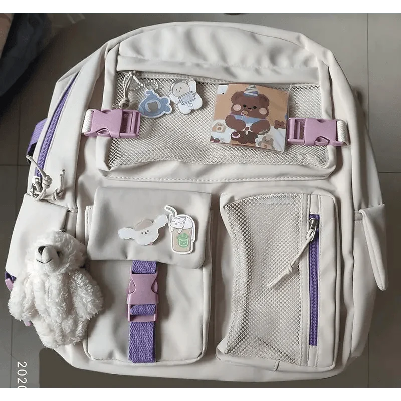 New Elegant Waterproof Backpack For Ladies And Women Cute Student Bookbag/Trevel Bag for Teenager Girls