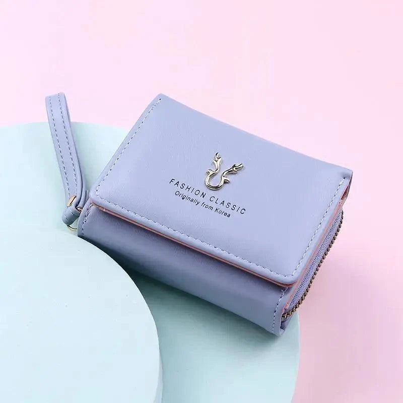 New Elegant Women's Wallet, Coin Purse For Woman And Girls Nice Card Holder Small Ladies Wallet Female Clutch