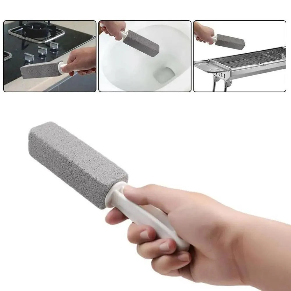 New Incredible Portable Pumice Stone Water Toilet Cleaner Brush Wand Tile Sinks Bathtubs 360 Degrees Cleaning Tool Bathroom Gadgets