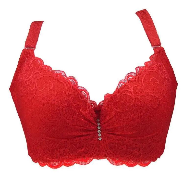 New Luxury Bras for Women's Bra Plus Big Large Size Super Push Up Bralette Lace Intimates Sexy Undrwear For Females