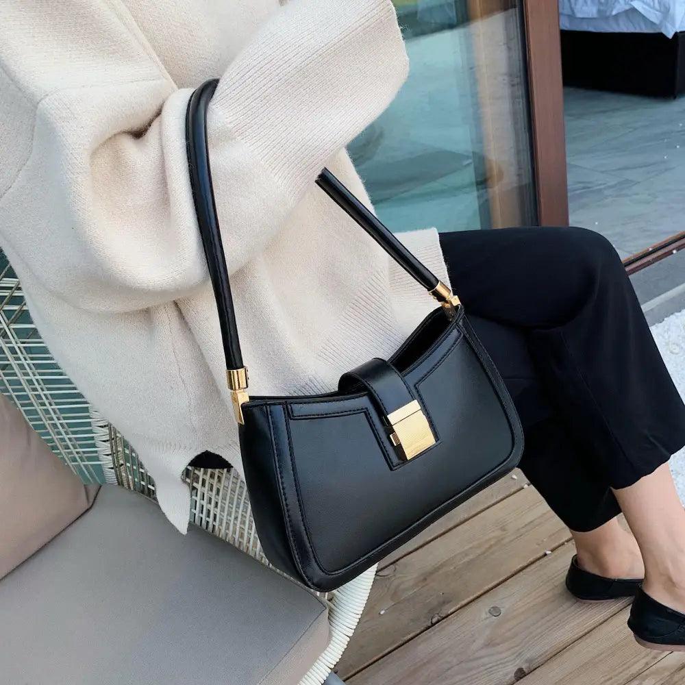 New Trendy PU Leather Crossbody Shoulder Handbags For Women And Girls Small Travel Hand Bags For Ladies