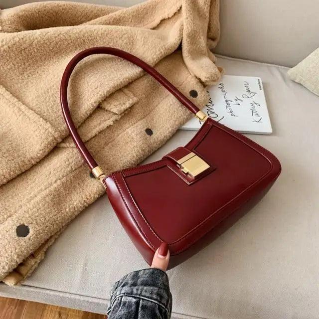 New Trendy PU Leather Crossbody Shoulder Handbags For Women And Girls Small Travel Hand Bags For Ladies