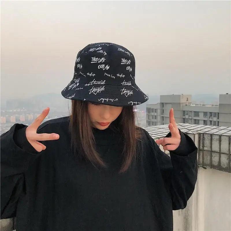 New Trendy Summer Bucket Hats For Women Men's Panama Hat Double-sided Panama Sun Fishing Hat Fisherman Cap for Boys/Girls