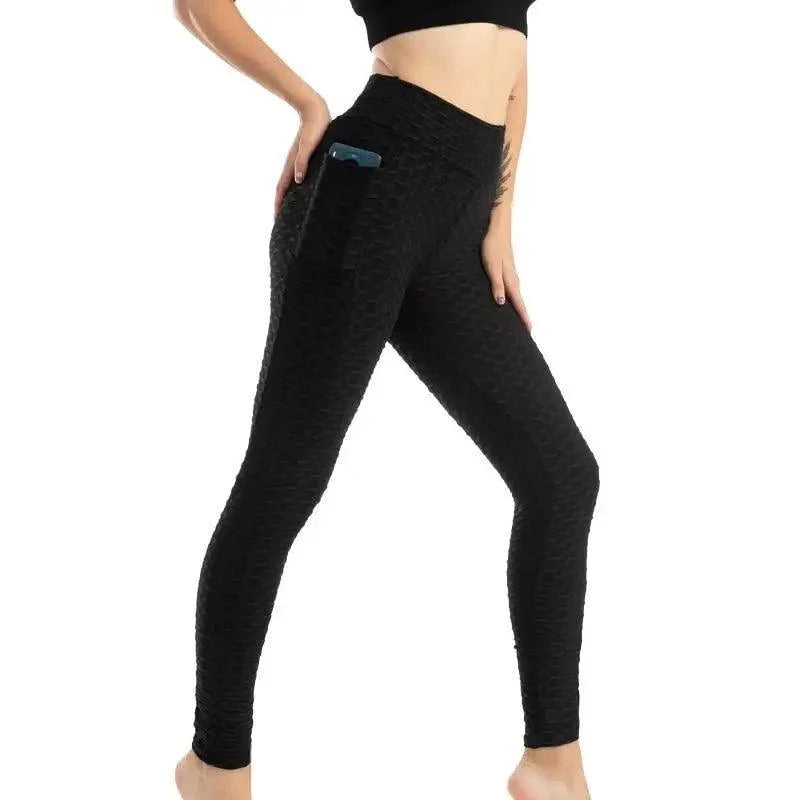 New Women Fitness Pocket Push Up Leggings Workout High Waist Legging For Running Gym Leggings Pants Women Clothing