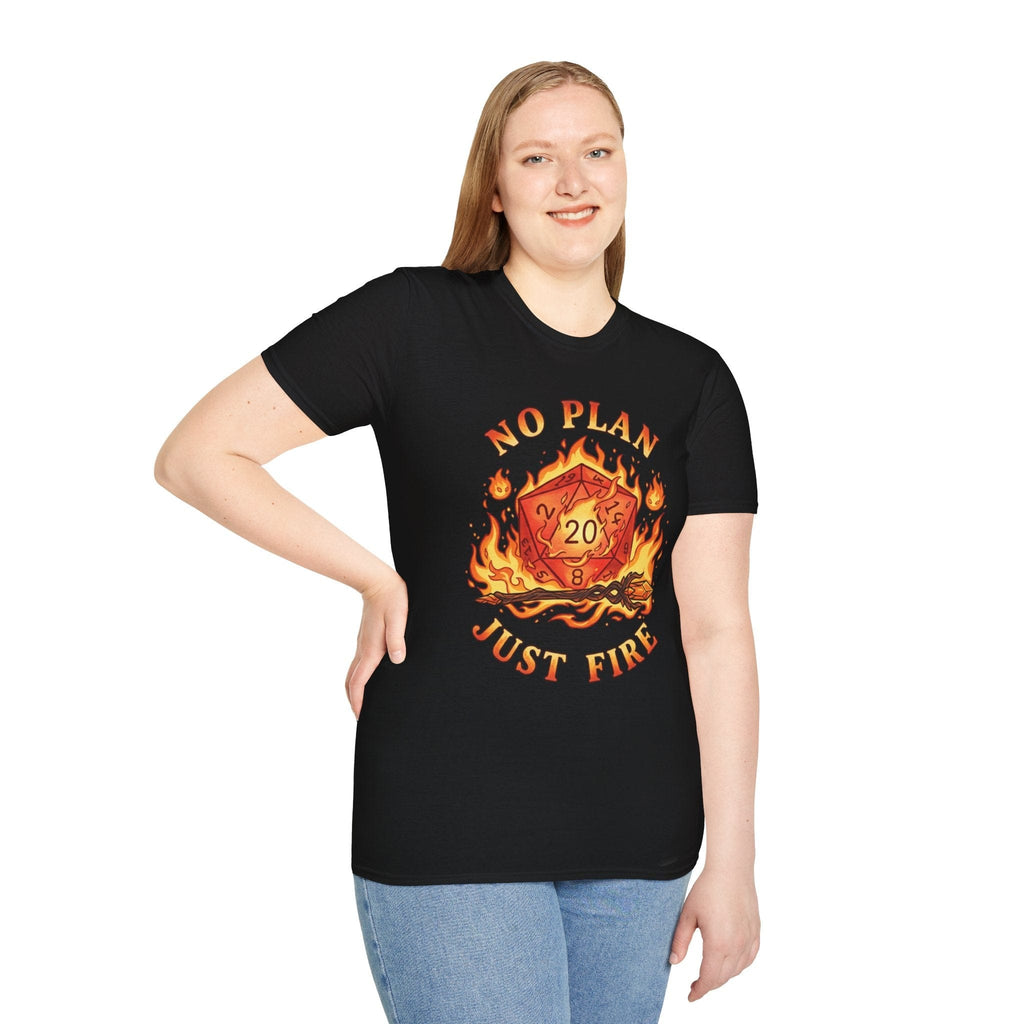 No Plan Just Fire T-Shirt