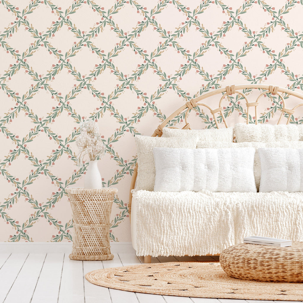 Nyla Wallpaper by Jackie Jean Design