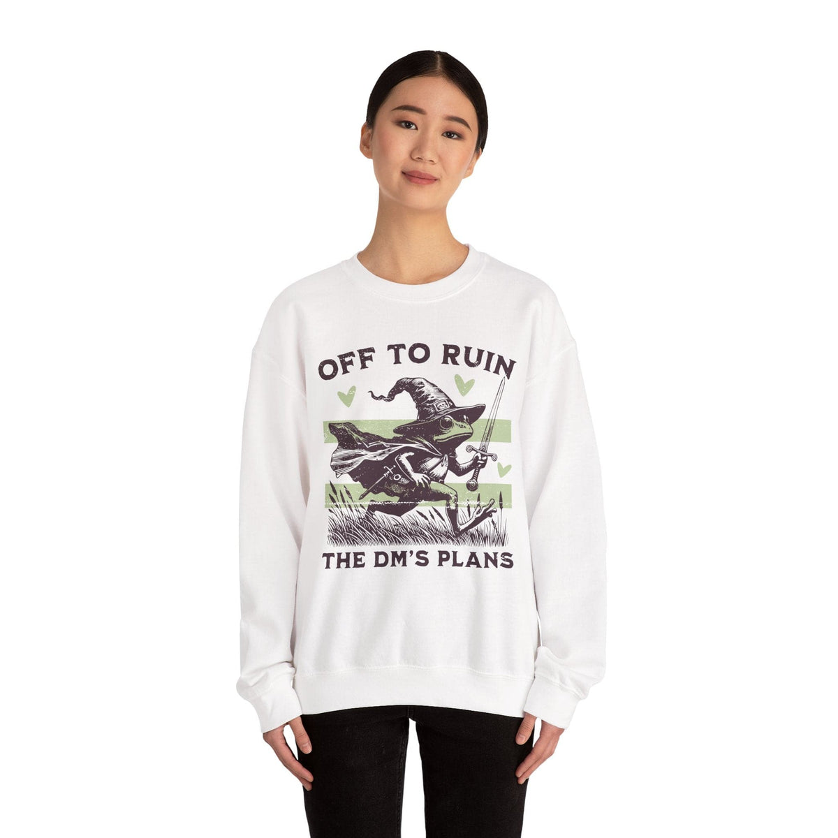 Off to Ruin the DM’s Plans Sweatshirt