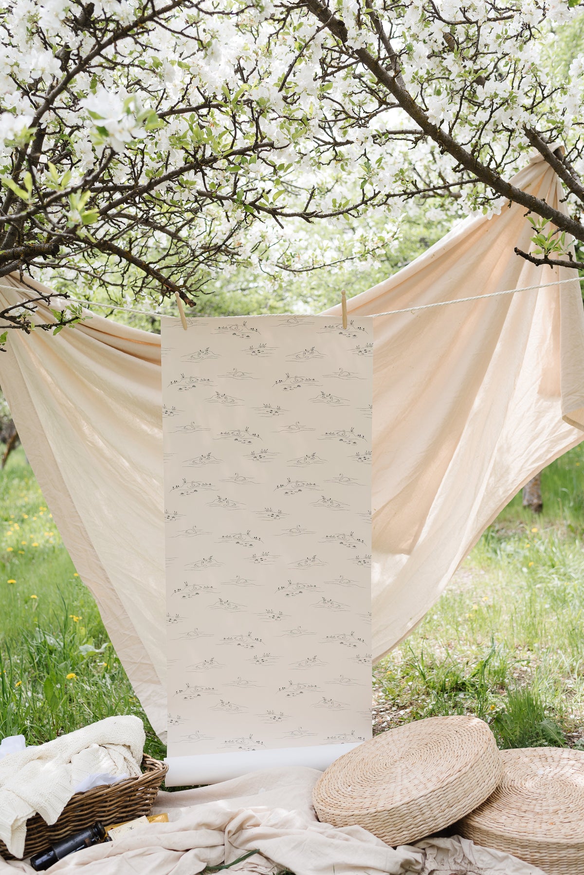 Pemberley Wallpaper by Of Lilies and Fields