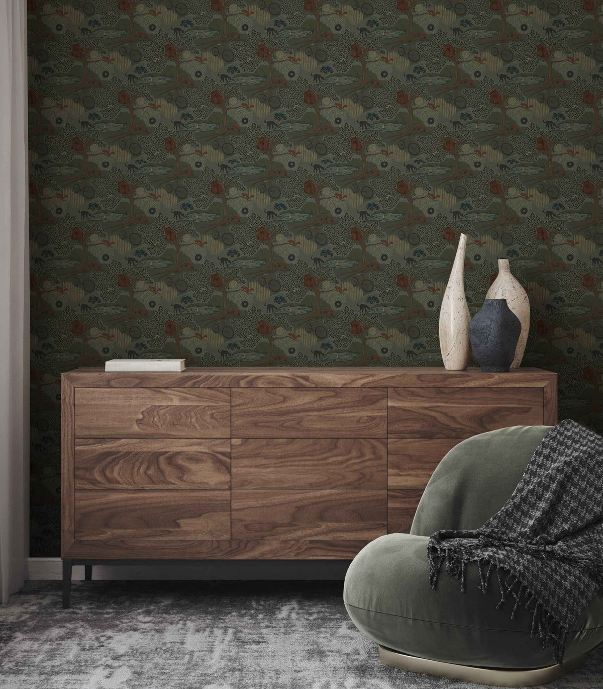 Kaleo Wallpaper by Karen and Marisa Designs