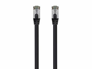 Monoprice Cat8 26AWG S/FTP Ethernet Network Cable - 14 Feet - Black