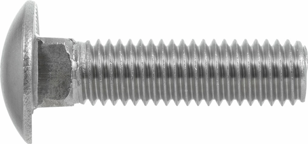 Hillman 3492 Stainless Steel Carriage Bolt 1/4-20 x 1-1/4 Inch, 10-Pack