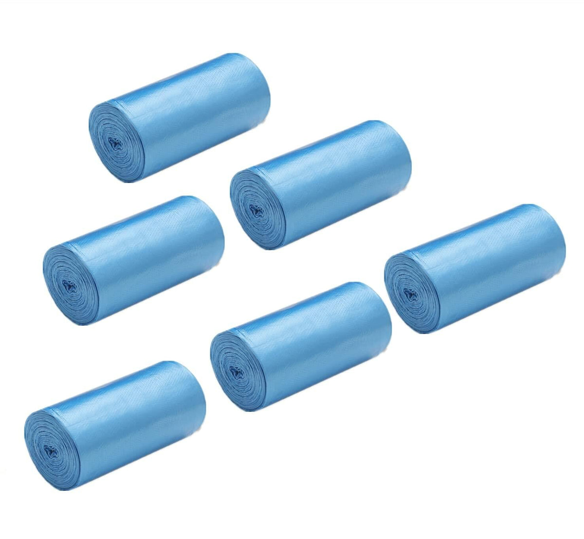 CREOMG Large Waterproof Disposable Garbage Bags 6 Pack Car Trash Can