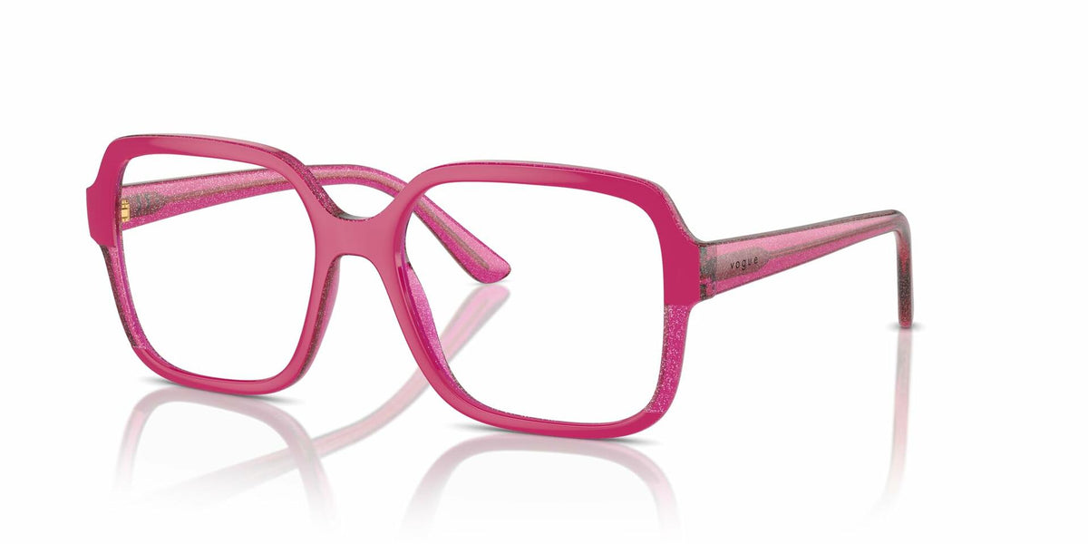Vogue Eyewear VO5555 Women's Square Eyewear Frames 54mm Cherry Fuchsia