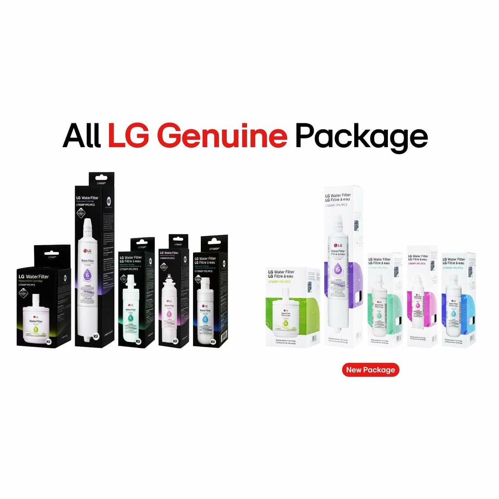 [Like New] LG LT1000P Refrigerator Water Filter 6 Month 200 Gallon Capacity White
