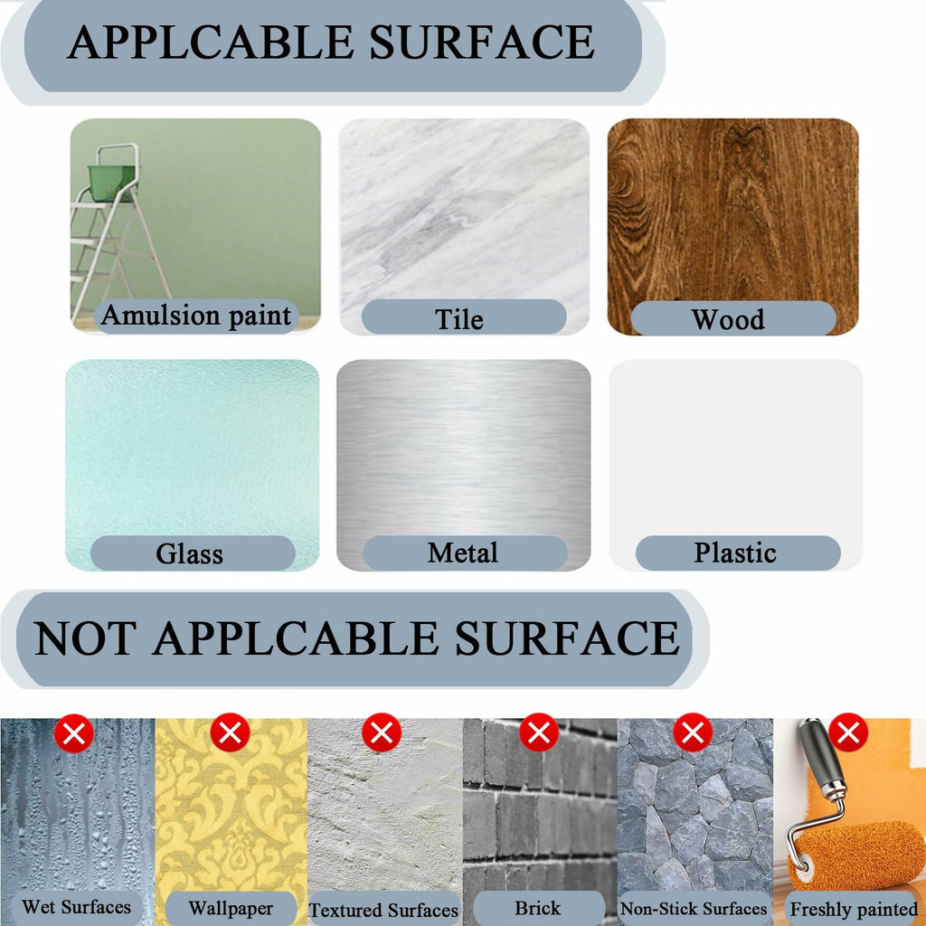 Adhesive Stick Dots Two-Sided Mounting Putty 0.4x0.4in 900pcs Clear