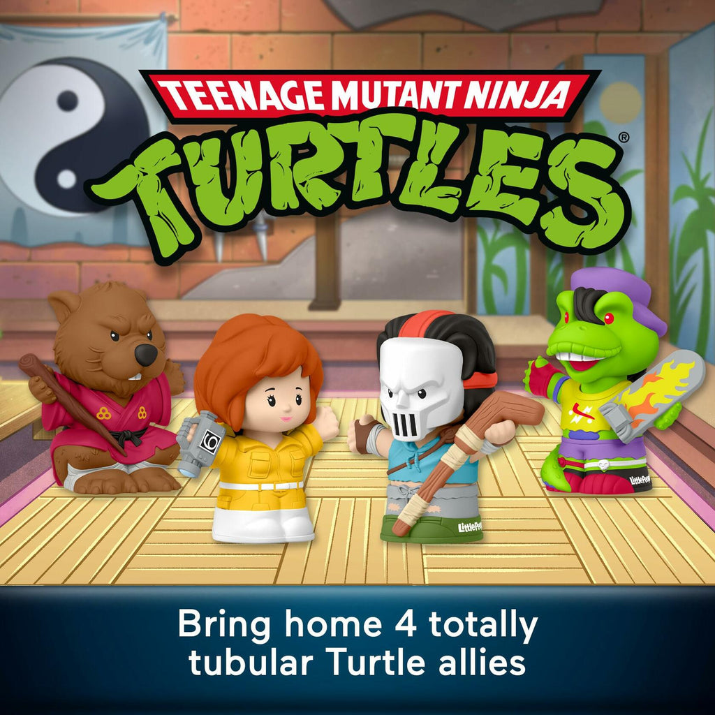 Little People COLLECTOR Teenage Mutant Ninja Turtles Allies Special Edition Blue