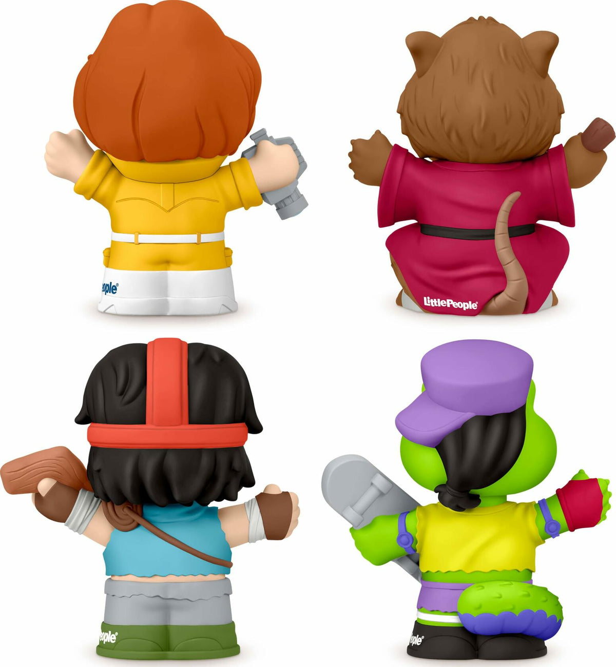 Little People COLLECTOR Teenage Mutant Ninja Turtles Allies Special Edition Blue