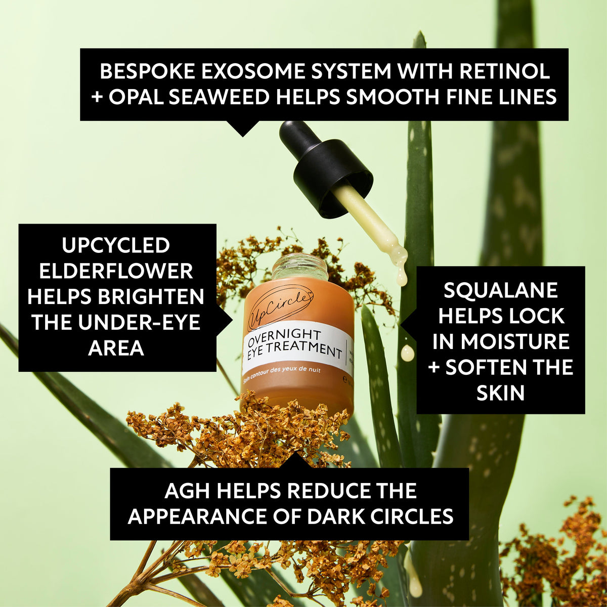 Overnight Eye Treatment with Retinol Exosomes