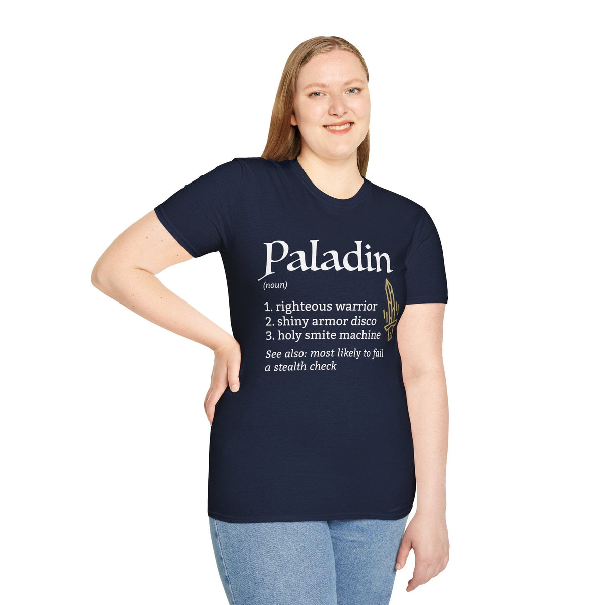 Paladin Class Definition D&D T-Shirt