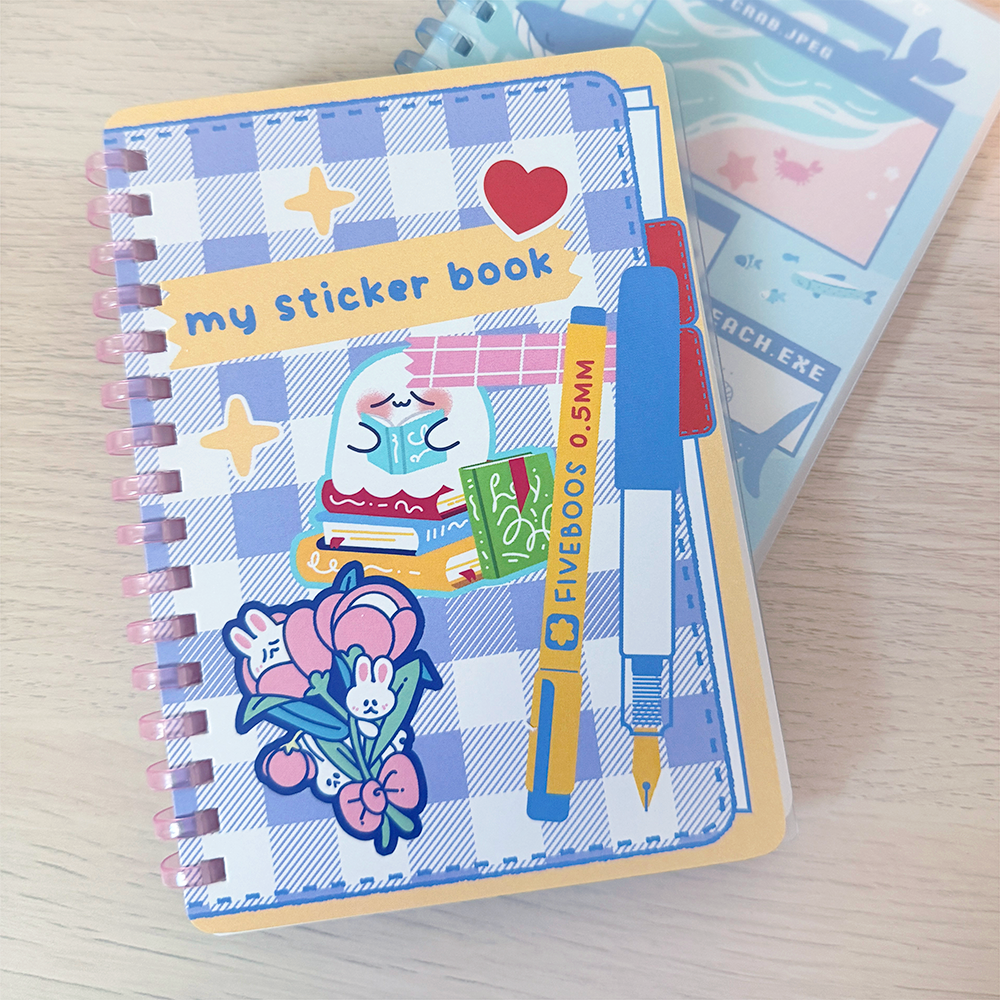 [PREORDER] Sticker Collector Reusable Sticker Book