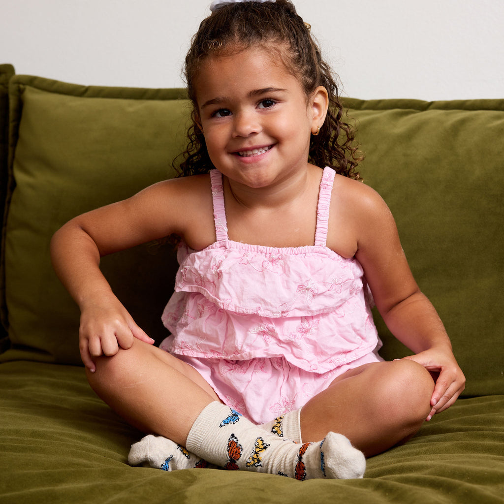Kids Socks that Protect Butterflies