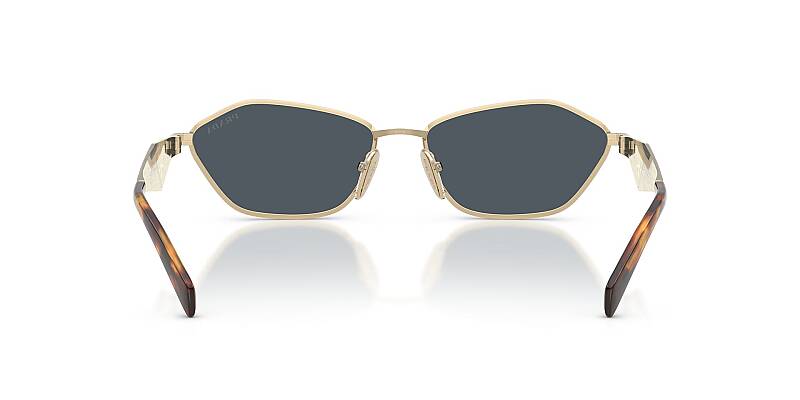 Prada 0PR D50S Women's Designer Sunglasses Gold Frame 57mm