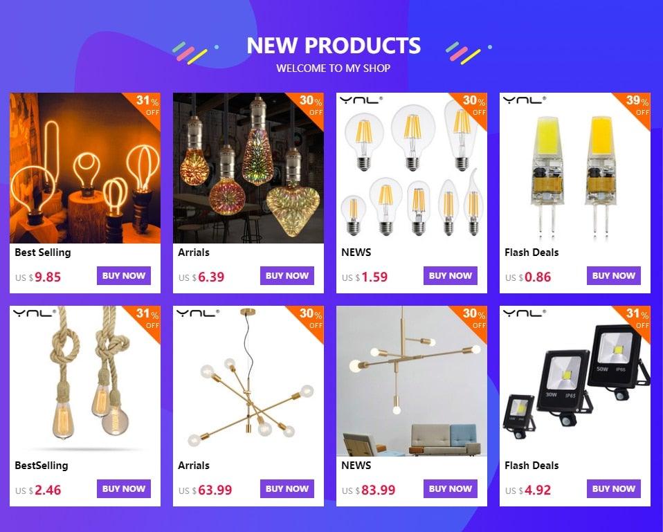 Retro Edison Bulb ST64 A19 T45 G80 G95 G125 Incandescent Light Bulb E27 220V 40W filament bulb lighting tubes Edison