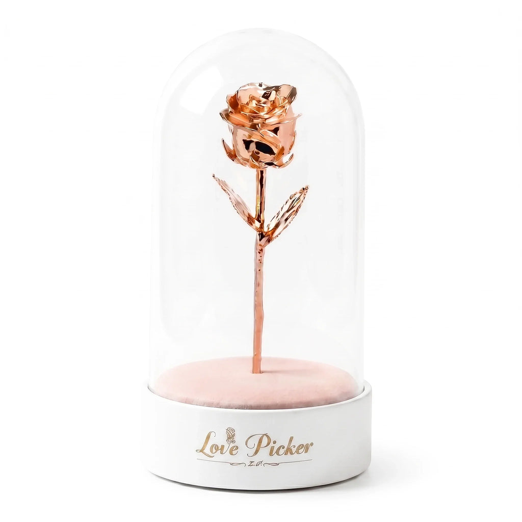 Signature Clear 7” Rose Dome