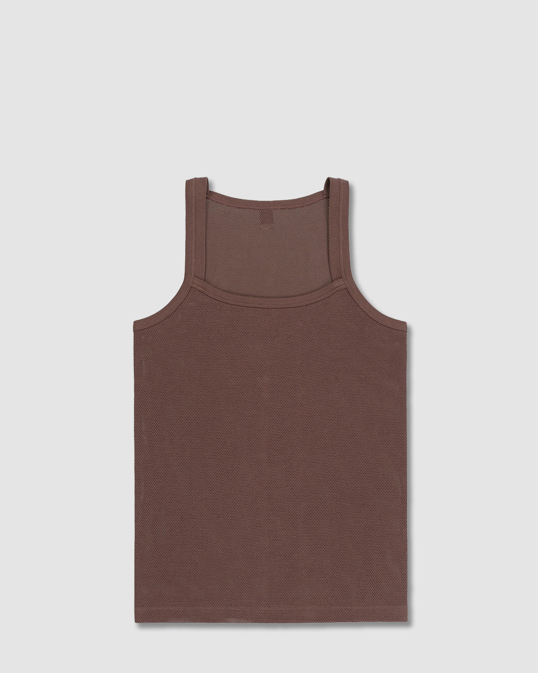 Rough Knit Tank Dutch Cocoa