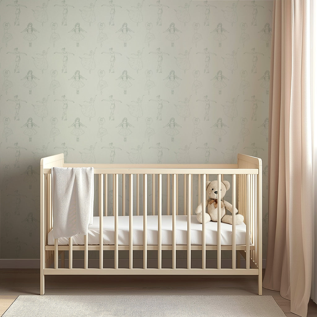 Arabella Wallpaper by Painted Hawk Design