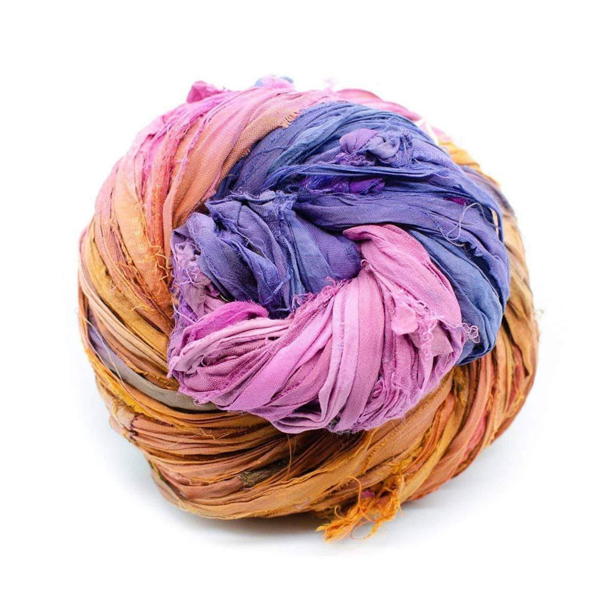 Artisan Recycled Sari Ribbon – Sari Treasures in Every Strand