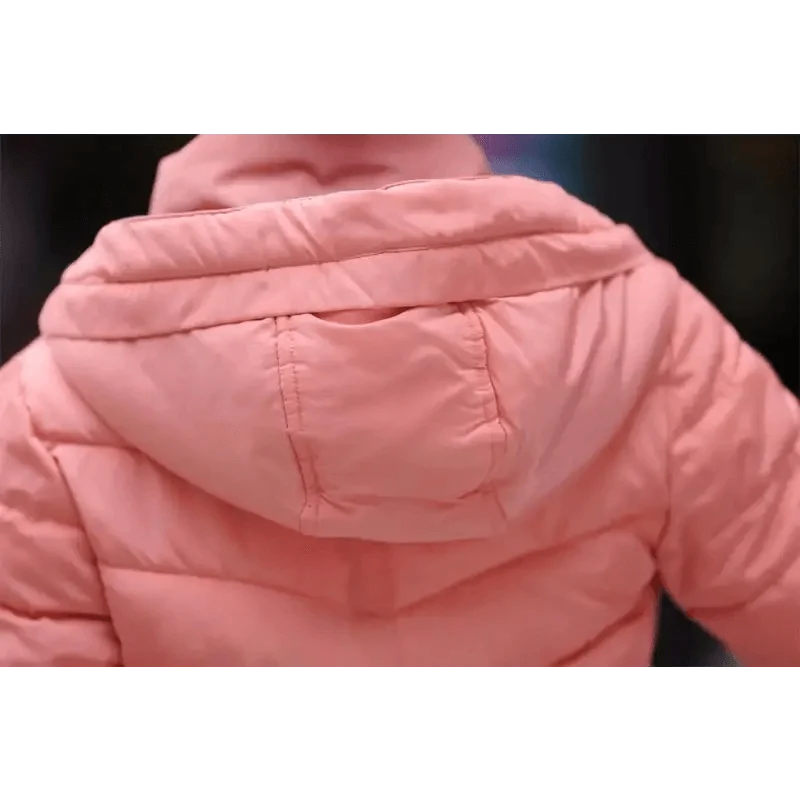 Soft And Comfortable Winter Jacket For Women Short Women's Thicken Outerwear In solid hooded Coats Zipper For Female Slim Cotton padded basic tops