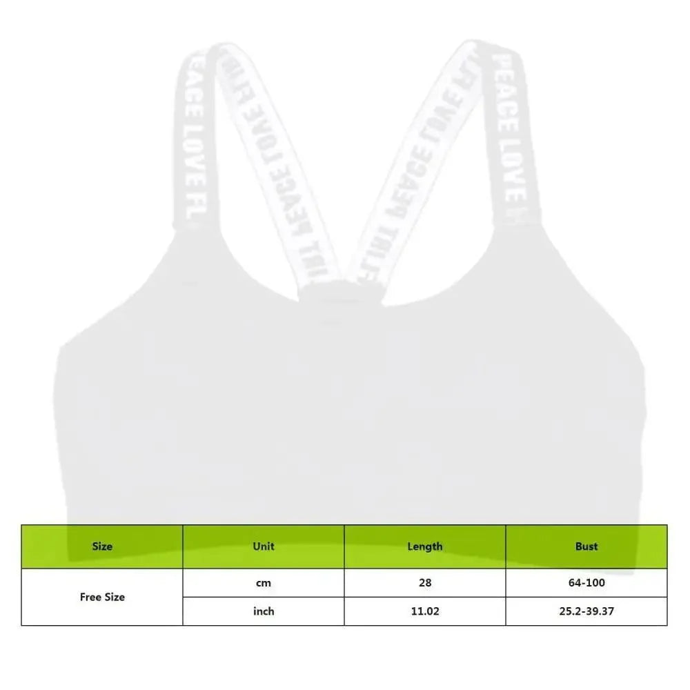Soft And Stylish Women Sports Bra Girls Tops High Impact For Gym Top Fitness Yoga Running Sportswear For Females